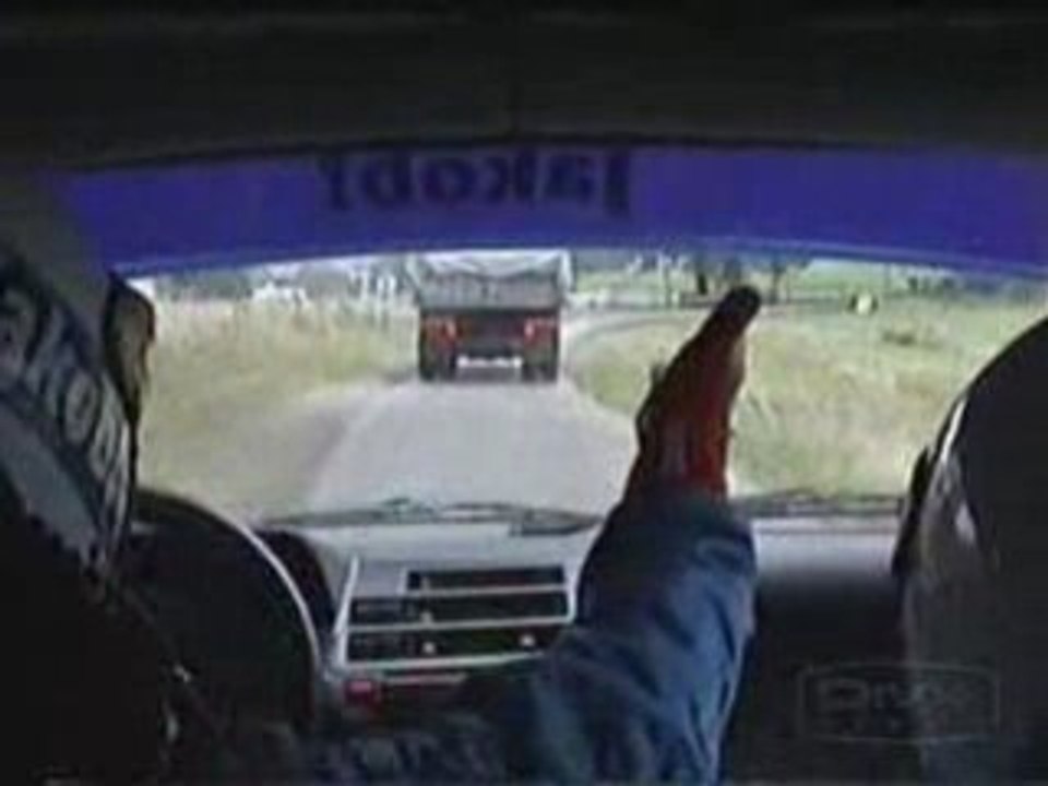 curieuse rencontre sur le rally