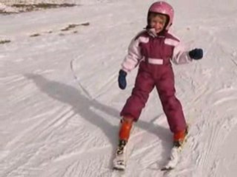 Lucile championne de ski de sanvignes 1