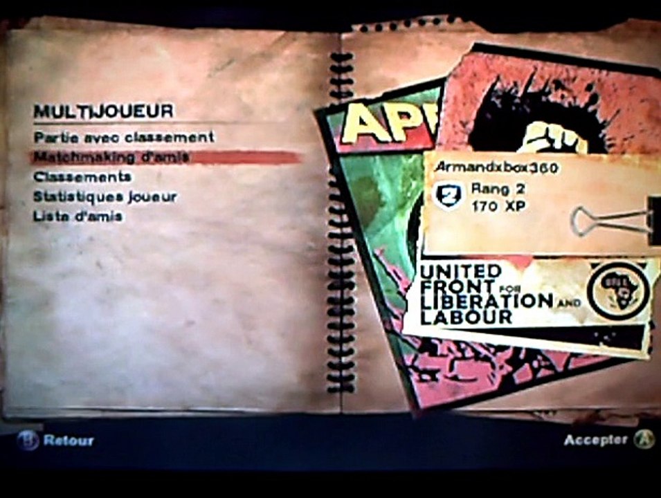 Vidéotest multijoueurs de Far Cry 2 | World-of-tests.fr