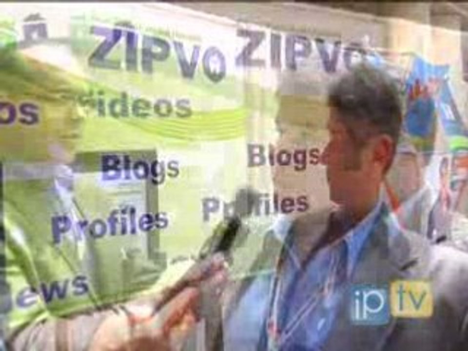 Greg Afarian of Zipvo on its video sharing platform for ...