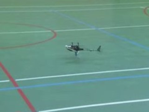 Anthony indoor 3D extreme trex 450 se v2 Align helicoptere