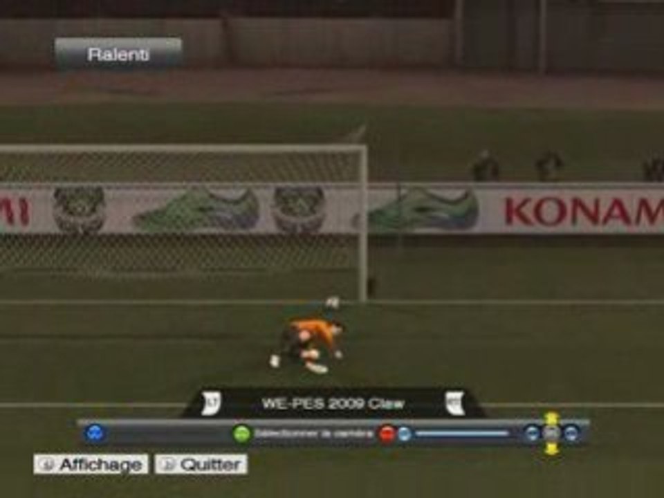 Pes 2009 mode legende transversale avec Naple