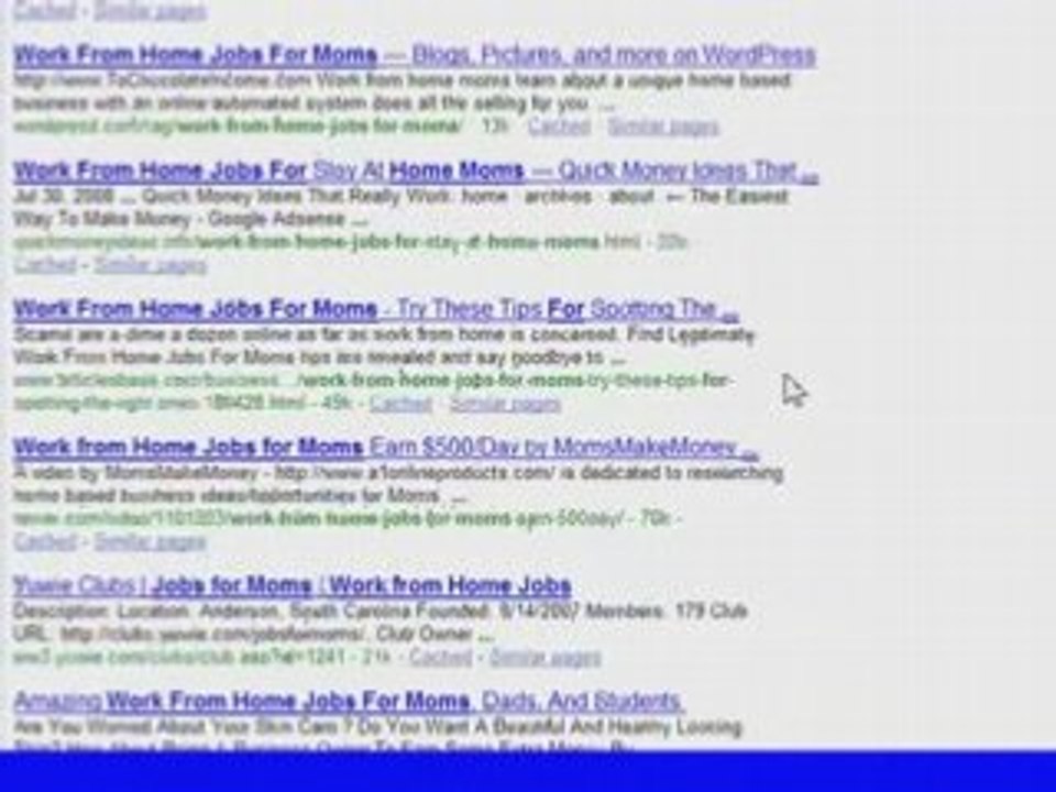 "Work From Home Jobs For Moms"*Part Two*
