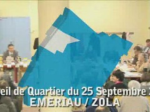 CONSEIL DE QUARTIER EMERIAU ZOLA 250908