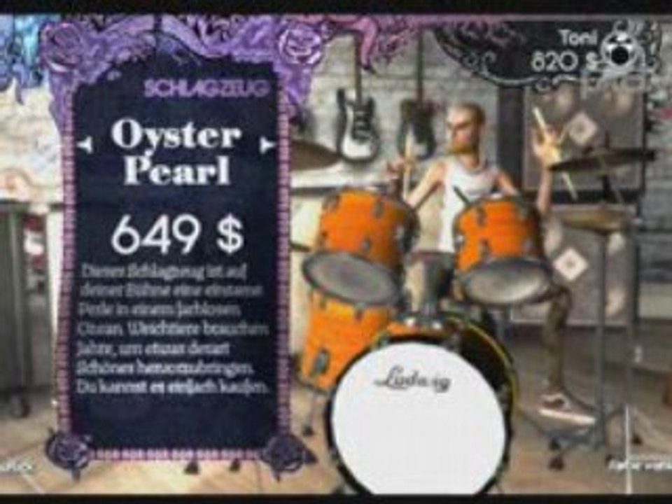 Test-Video zu Rock Band für PS3