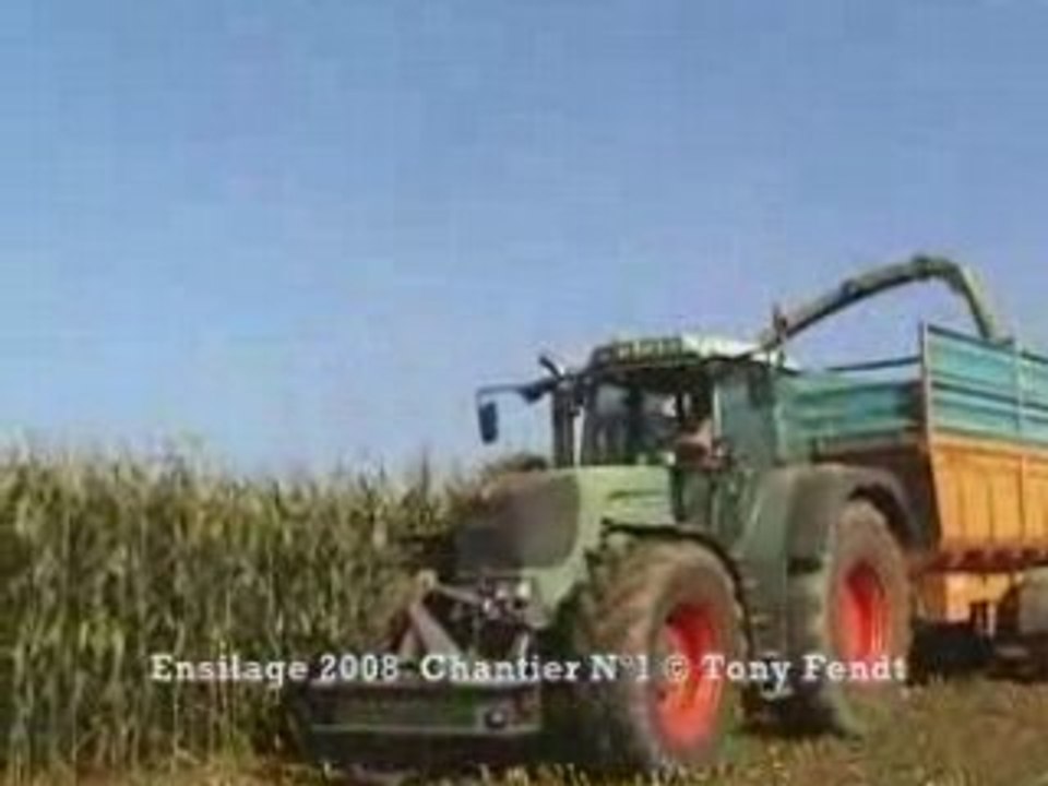 Ensilage De Maïs 2008 Chantier N°1 Vue Par Tony fendt