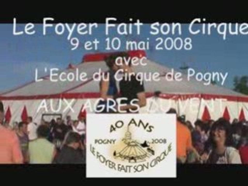 Clip Le Foyer Fait son Cirque  Aux Agrès du Vent