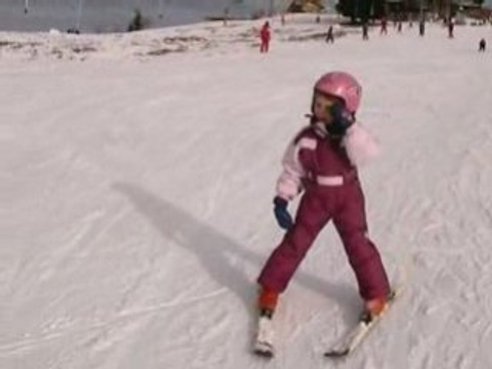 Lucile championne de ski de sanvignes 2