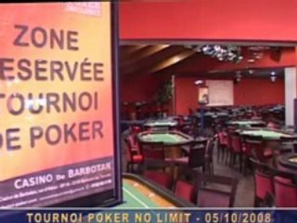 tournoi de poker Casino de Barbotan
