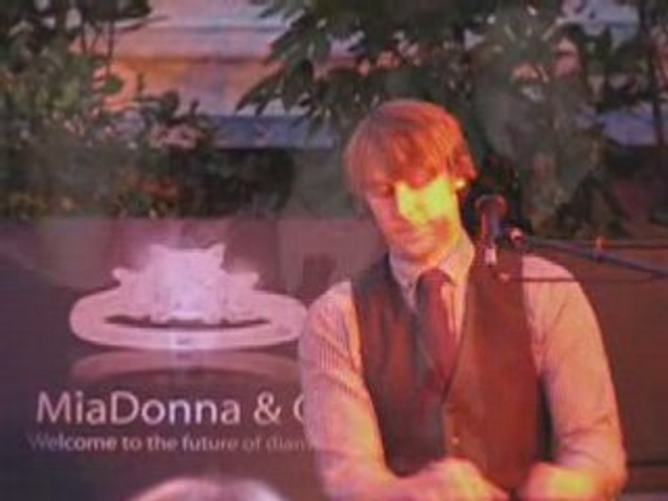 Eric Hutchinson Performing at Breast Cancer Fundraiser