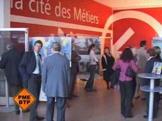 Visite de l'Expo "Les Travaux Publics un passion durable"