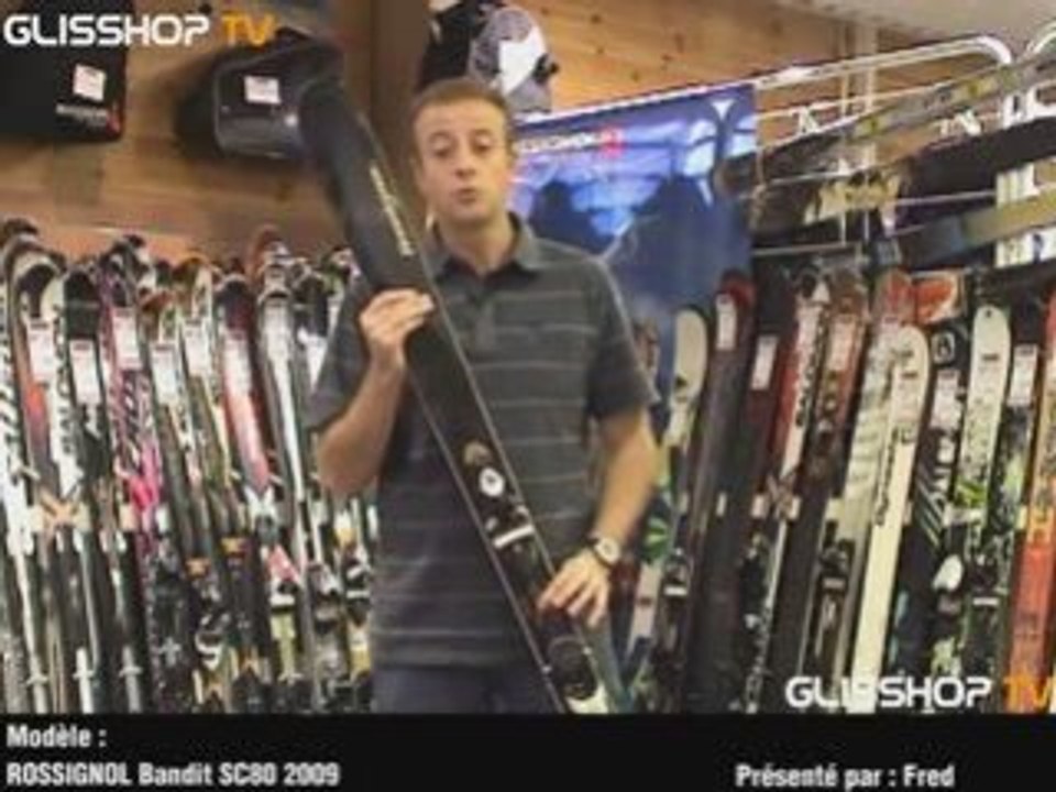 Ski ROSSIGNOL Bandit SC80 modèle 2009