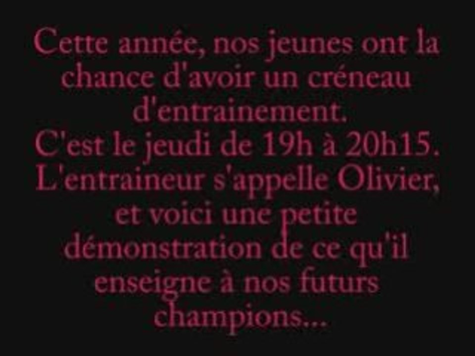 Entrainements