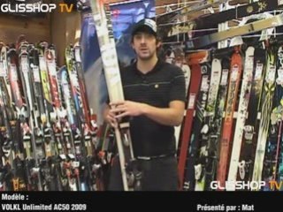 Ski VOLK Unlimited AC50 modèle 2009