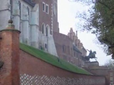 La tonte sportive au Wawel de Cracovie