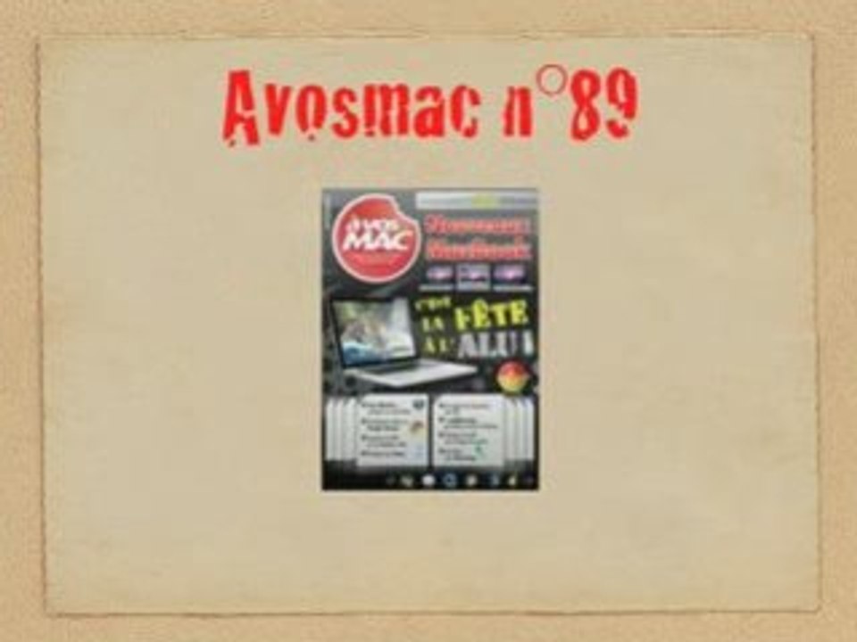 Teaser n°3 Avosmac n°89