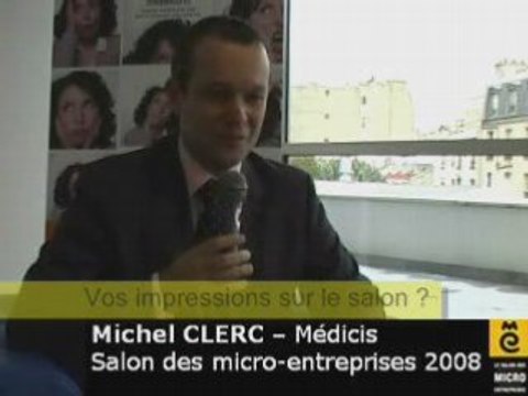 Michel CLERC Salon des micro-entreprises