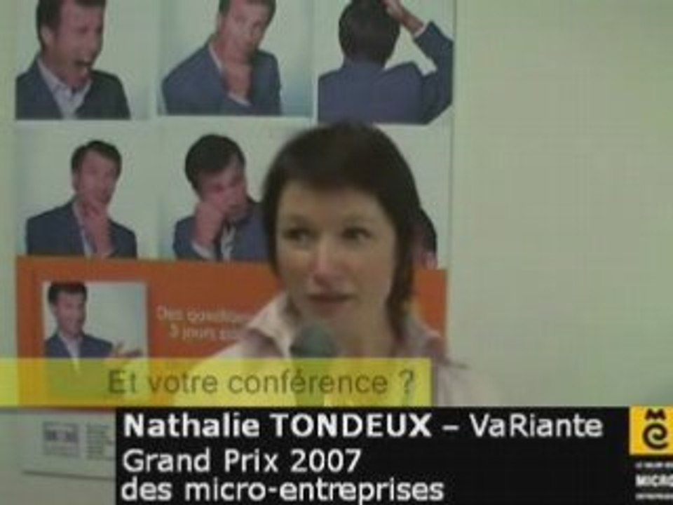 Nathalie TONDEUX Salon des micro-entreprises