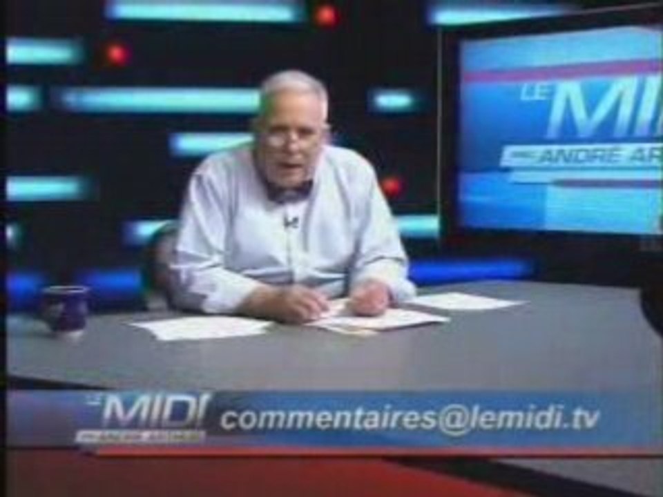 Sarkozy au Sommet de la Francophonie vu par André Arthur