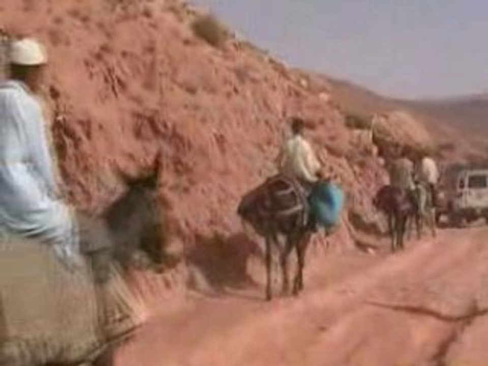 en 4x4 vers marrakech Maroc