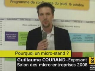 Guillaume COURAND Salon des micro-entreprises