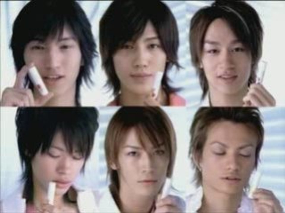[CM] KAT-TUN - Rohto 2005 - lip02 15s