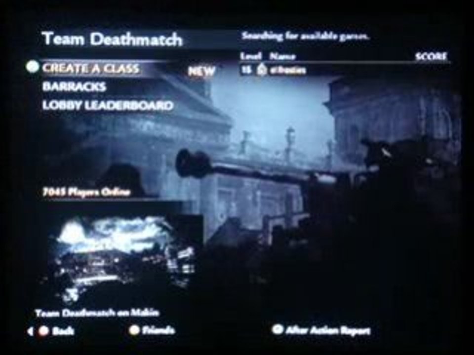 Vidéo Présentation Call Of Duty 5 (beta)