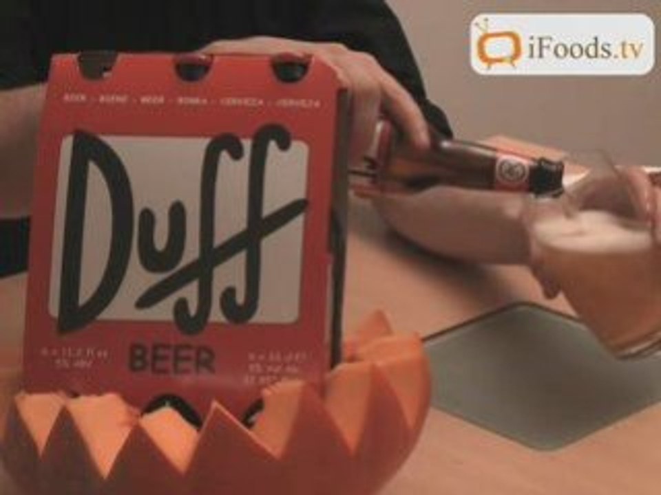 Real Duff beer from The simpsons review