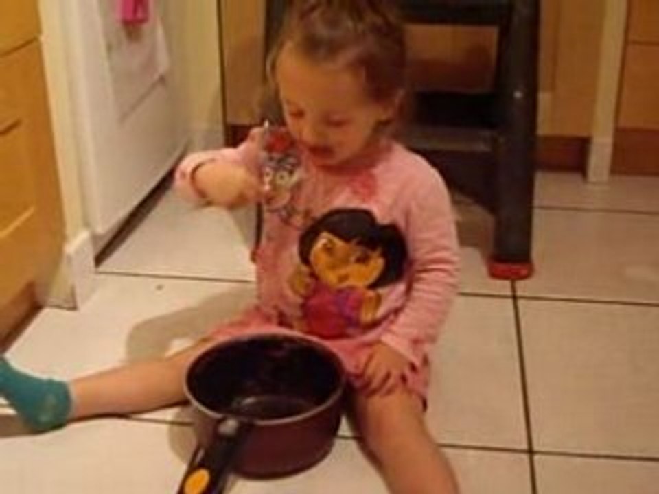 Zoé prépare son anniversaire...