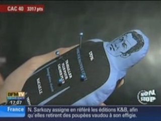 Sarko n'aime pas sa poupée ...