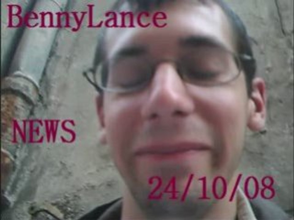 BennyLance News 24/10/08 -petit échange de mail pour un ciné