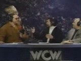 ALUNDRA BLAYZE THROWS WWE BELT IN TRASH ON WCW