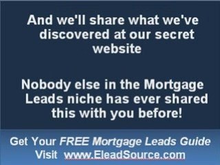 Mortgage Refinance Leads