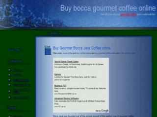 Boca coffee Java online video