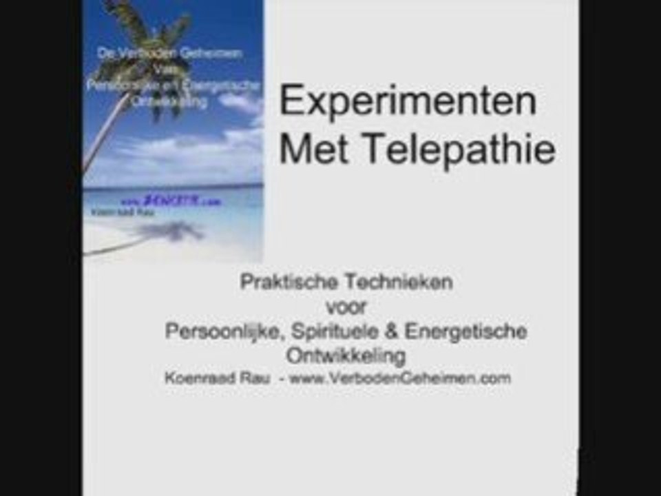 RUSSISCHE HELDERZIENDE HELDERZIENDHEID TELEKINESE ONDERZOCHT