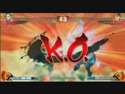 Street Fighter 4 : Chun-Li vs Ryu