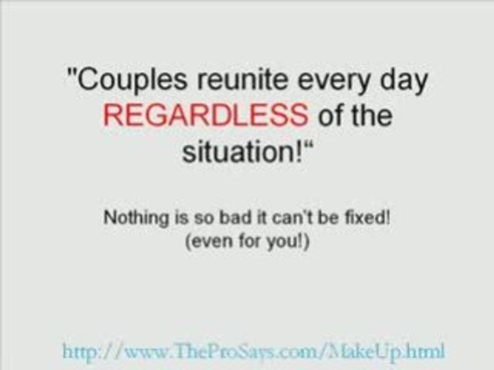 Get Back With Ex- Get Your Girlfriend Back - Guaranteed!