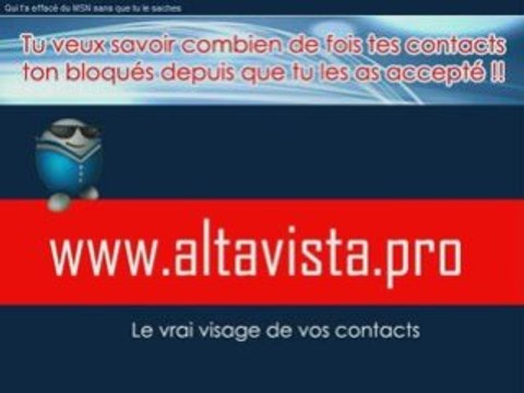 altavista.pro admis lista Messenger Messenger