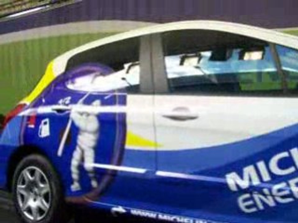 Mondial de l'auto 2008, stand Michelin !