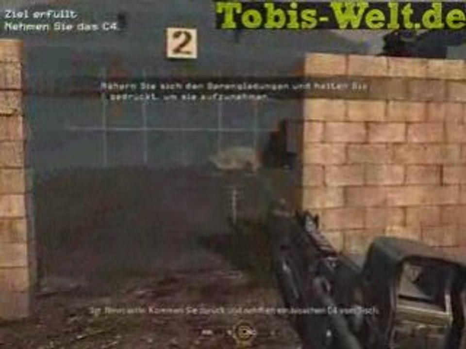 CoD4 Long Training Mission (german)