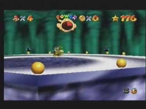 Gameshark code: Bowser shockwave flames