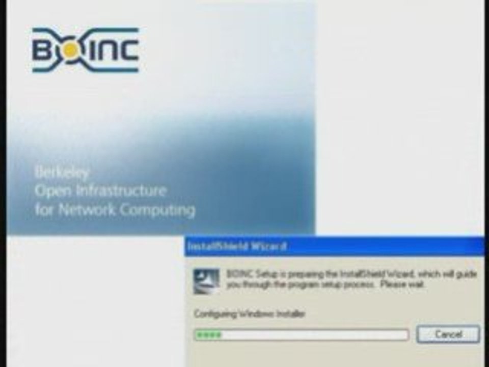 Tutoriel d'installation de BOINC