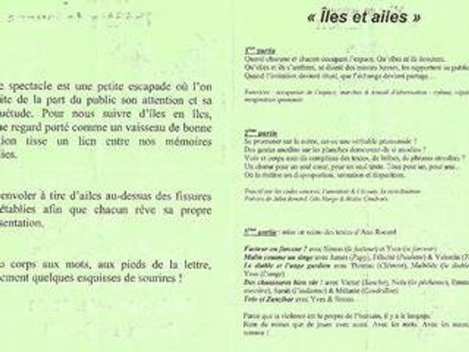 Harlequin - Fi Théâtre Atelier enfts 2004/2005 (3) M.Therrat