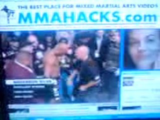 Silva vs. Cote, Fight Video