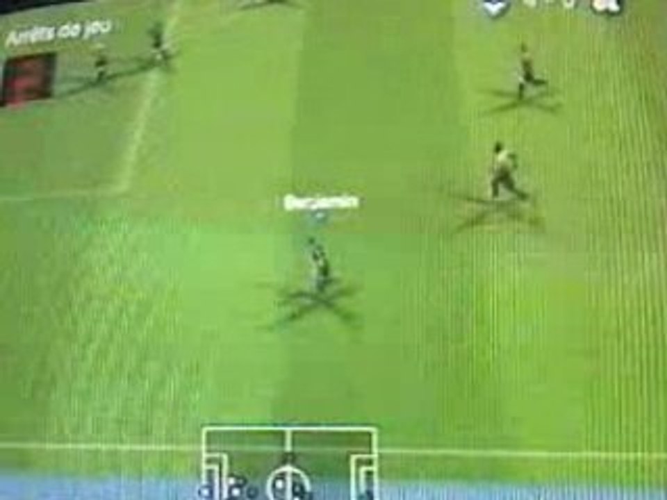 ralenti du dernier but et fin du match