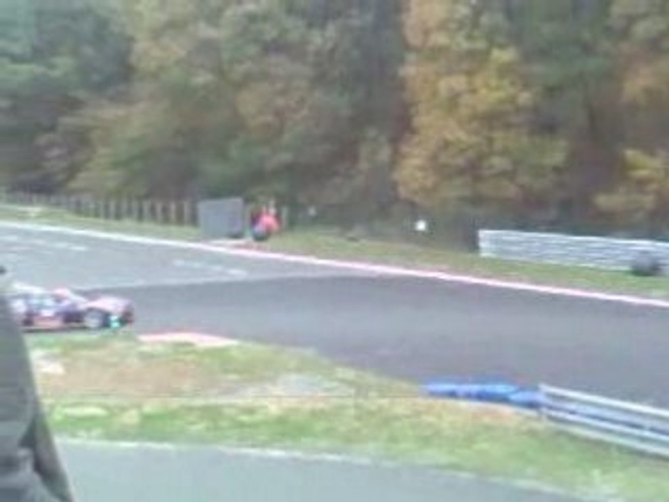 Mika avec Ferrari F430 F1