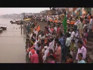 Cérémonie (Varanasi, Inde)
