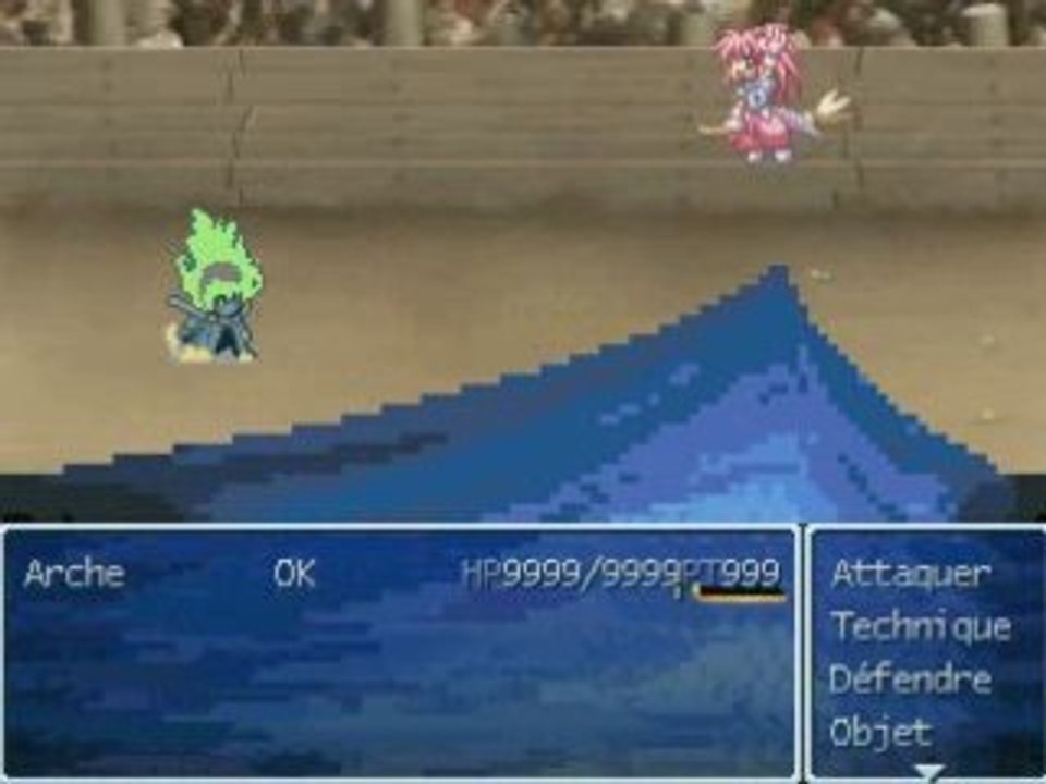 tales of phantasia (rpg maker) arche spells exhibition