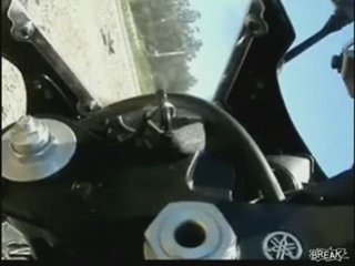 Crazy Motorcycle Crash Caught on Dash Cam