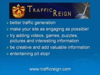 A Green Light To Traffic Generation On The Web